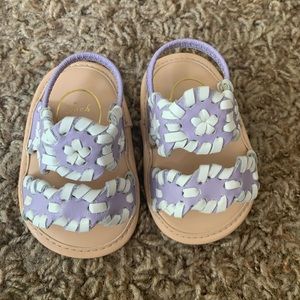 Jack Rogers- designer  baby girl sandals
